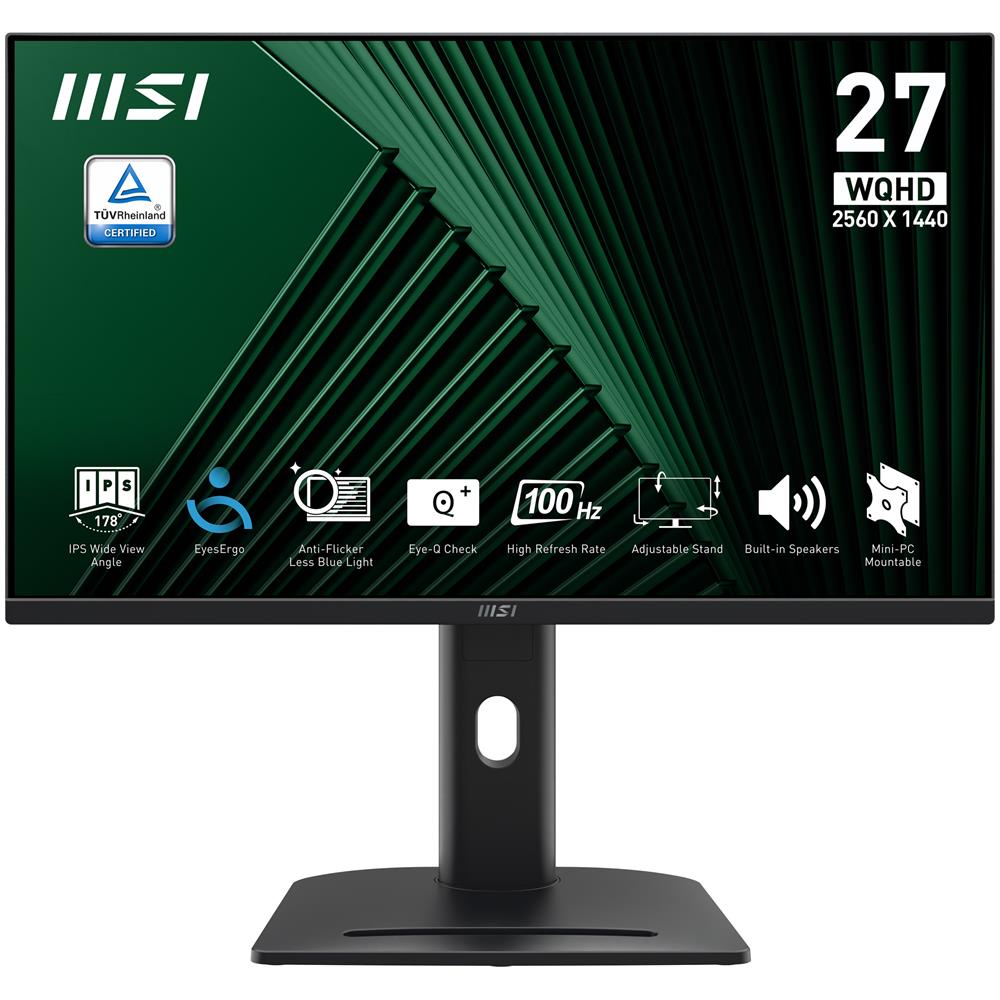 Monitor 27" LCD IPS Pro MP275QPG Wide Quad HD 2560 x 1440 Pixel Tempo di Risposta 4 ms - Foto 1