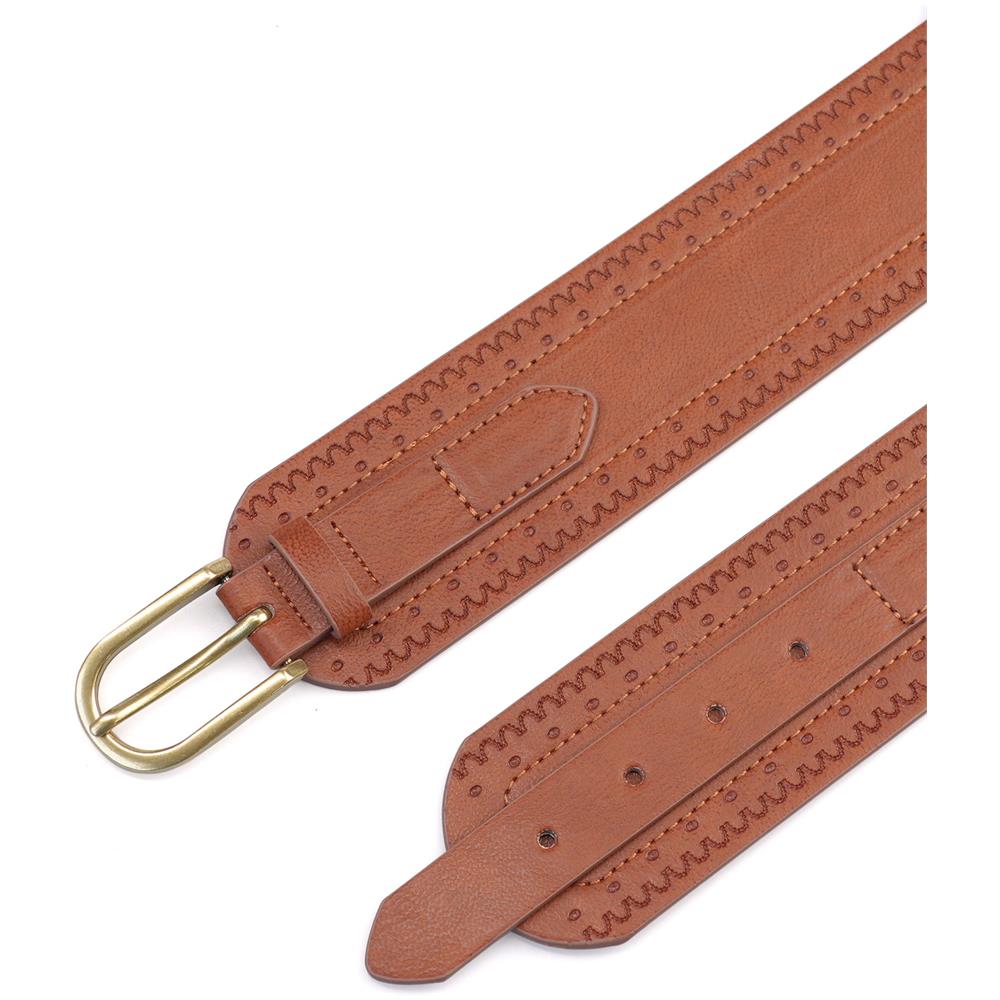 Cintura Classica Marrone Scuro - Foto 2