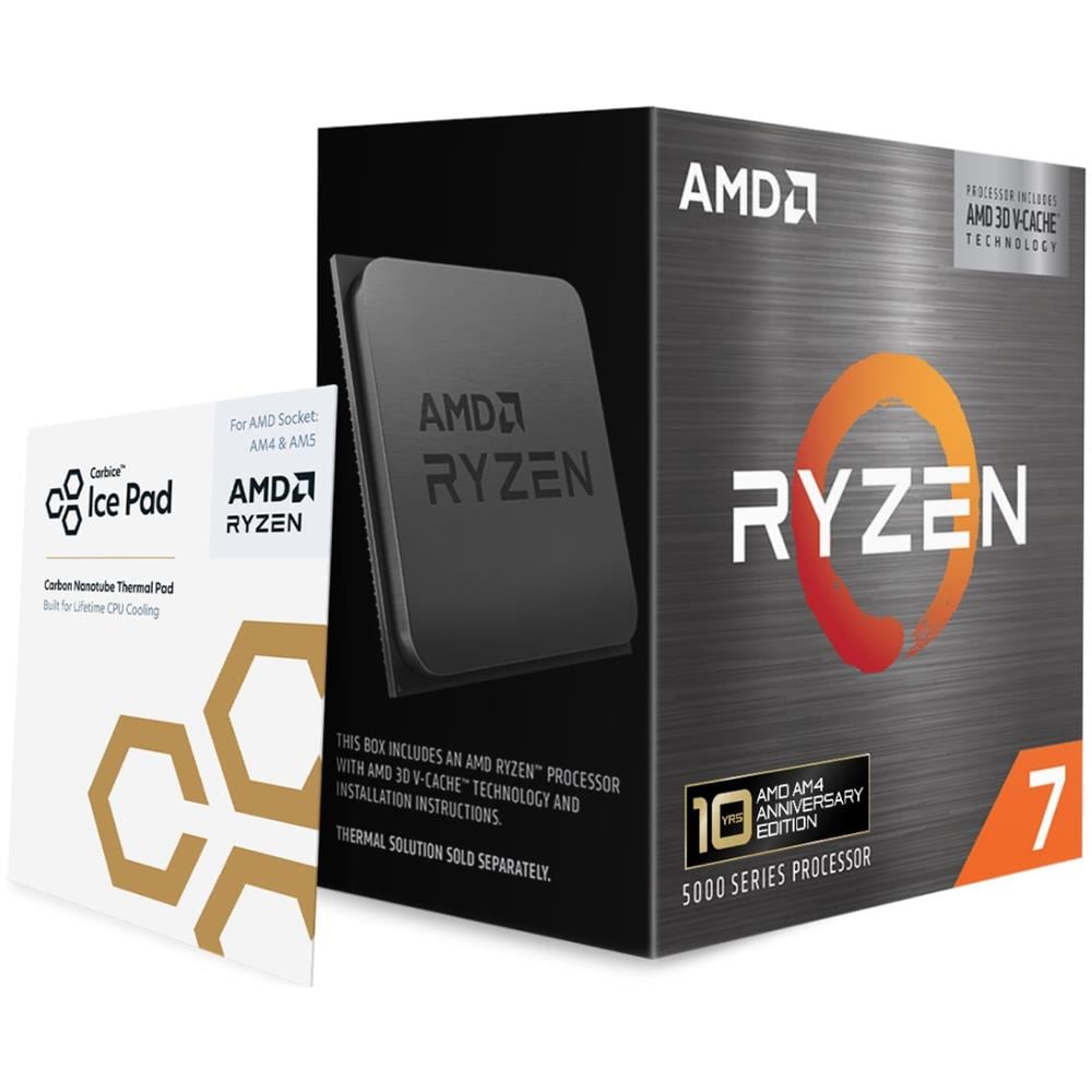 Ryzen 7 5800X3D Processore 3,4 GHz 96 MB L3 Scatola - Foto 1