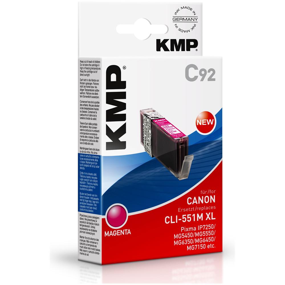 C92 cartuccia magenta comp. con Canon CLI-551 M XL - Foto 2