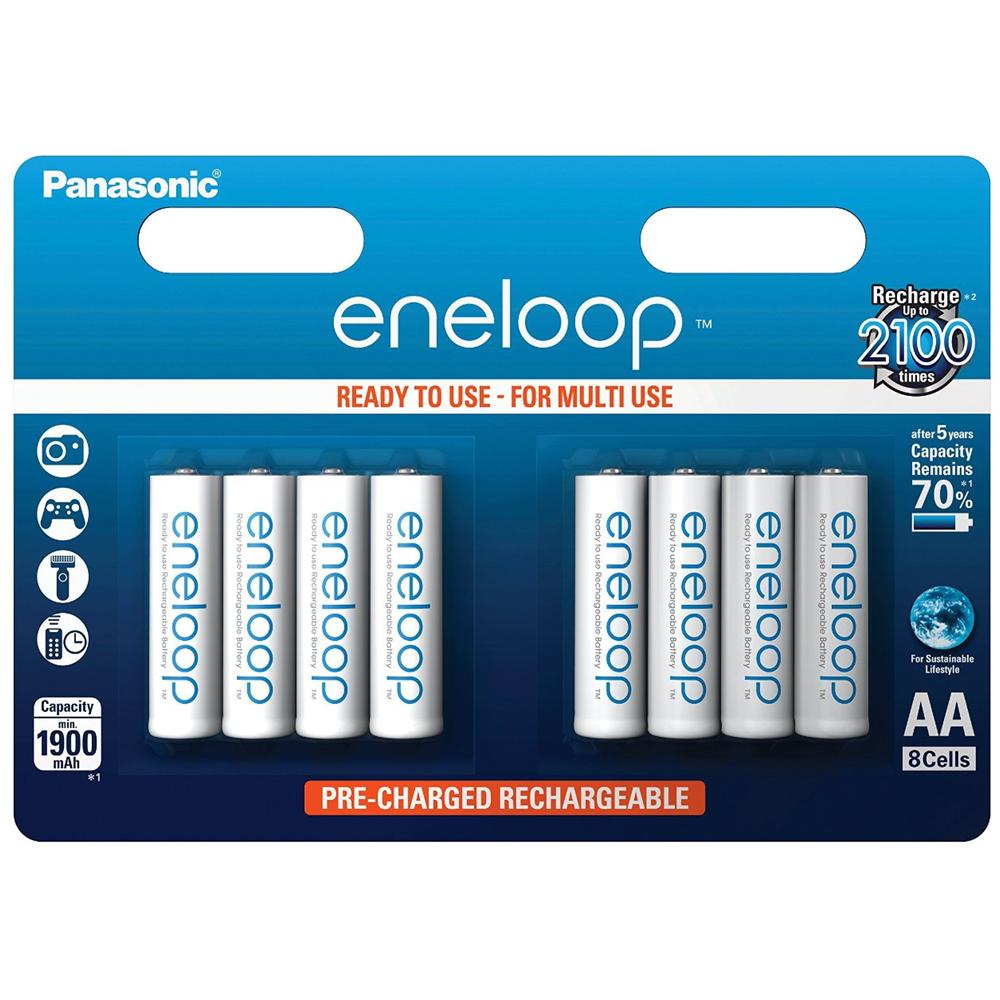 1x8 Panasonic Mignon AA 1900 mAh - Europa - Foto 1