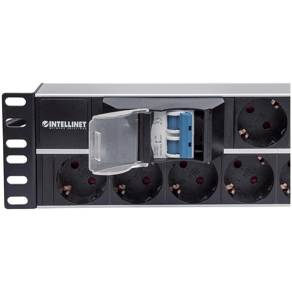 I-CASE STRIP-115SH - Multipresa 15 Posti da Rack 19'' 2U con Spina Schuko - Foto 4