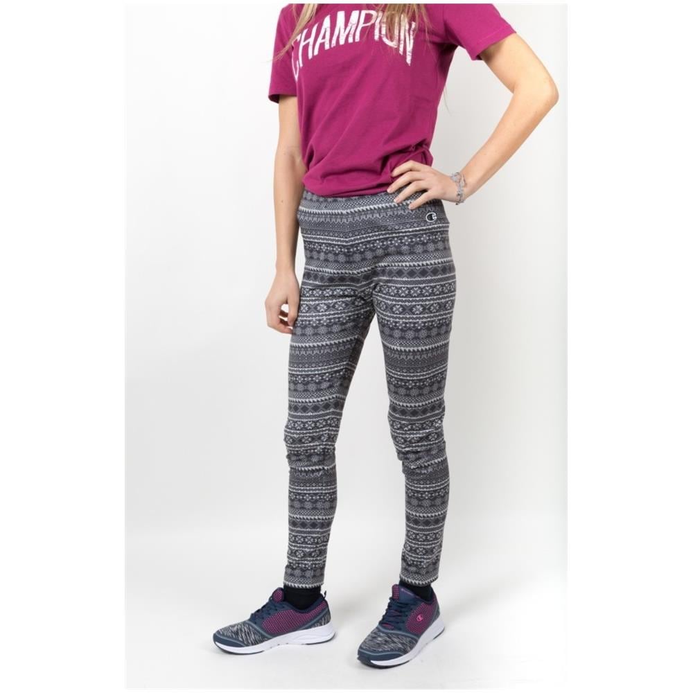 Champion - Leggins Donna Winter Prestige Fantasia Grigio S - ePRICE