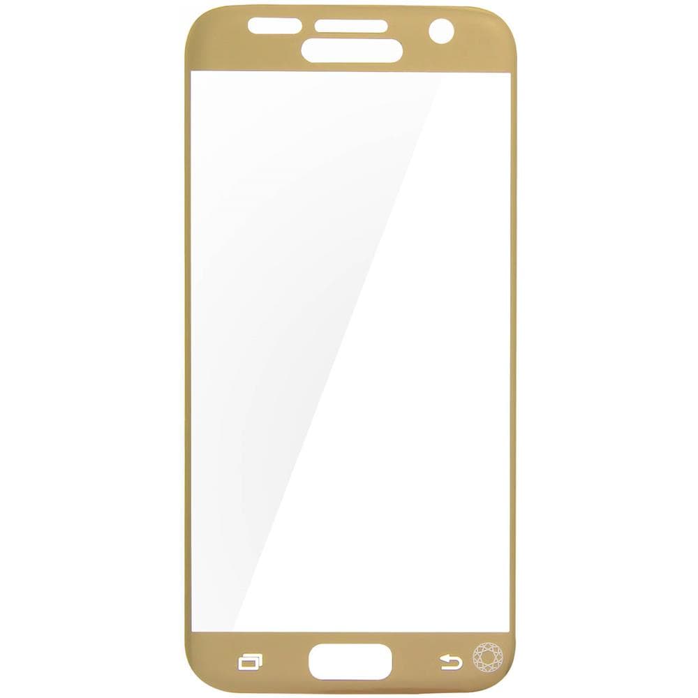 Proteggischermo In Vetro Per Samsung Galaxy S7 2.5d Original, Oro - Foto 1