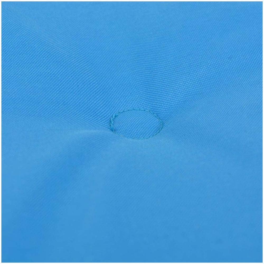 Cuscini per Sedie da Giardino 4 pz Blu 120x50x4 cm - Foto 2
