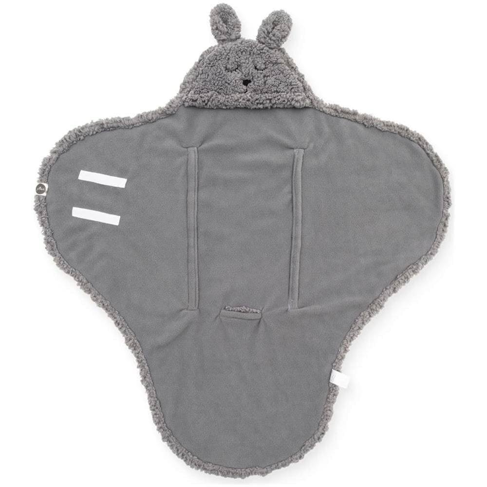 Coperta Avvolgibile Per Neonati Bunny Grigio Tempesta - Foto 1
