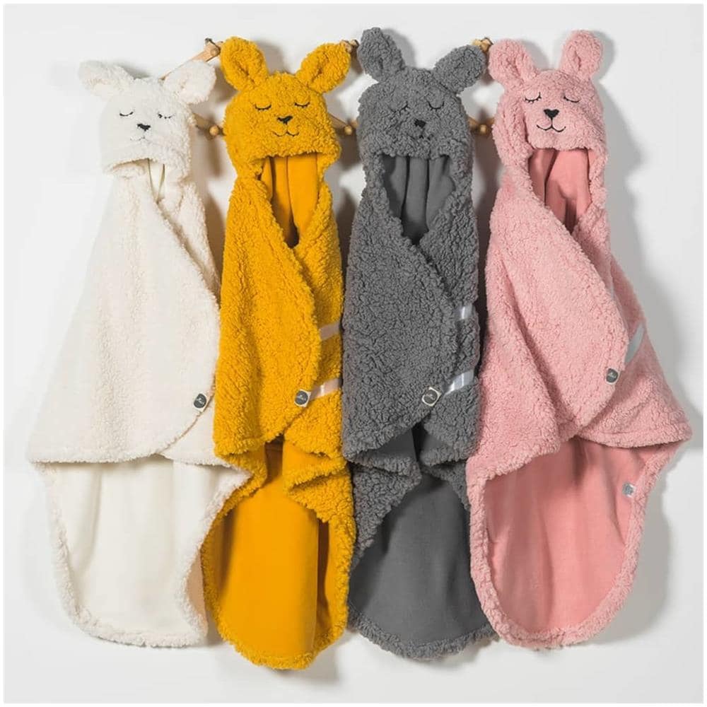Coperta Avvolgibile Per Neonati Bunny Grigio Tempesta - Foto 2