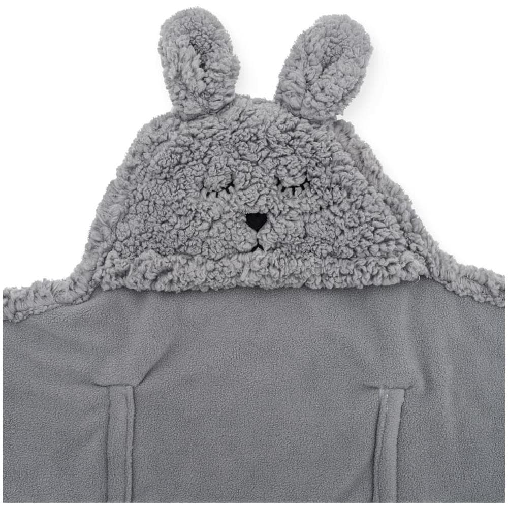 Coperta Avvolgibile Per Neonati Bunny Grigio Tempesta - Foto 5