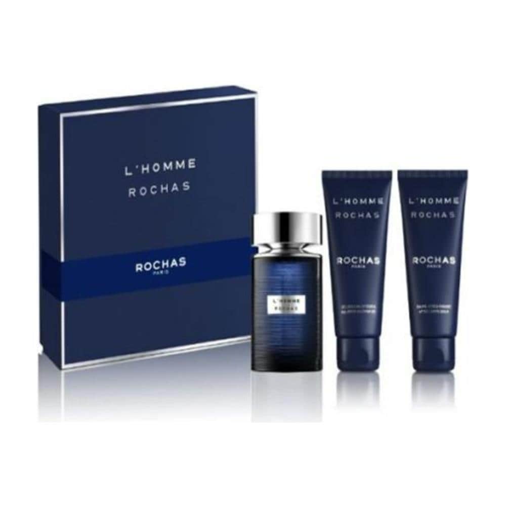 Set : L'homme, Eau De Toilette, For Men, 100 Ml + L'homme, Hydrating, Shower Gel, All Skin Types, 100 Ml + L'homme, Hydrating, After-shave Balm, 100 Ml - Foto 1