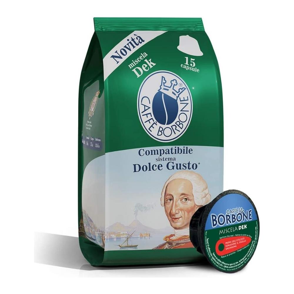 Borbone Miscela Dek Compatibile Nescafe' Dolce Gusto 30 Capsule - Foto 1