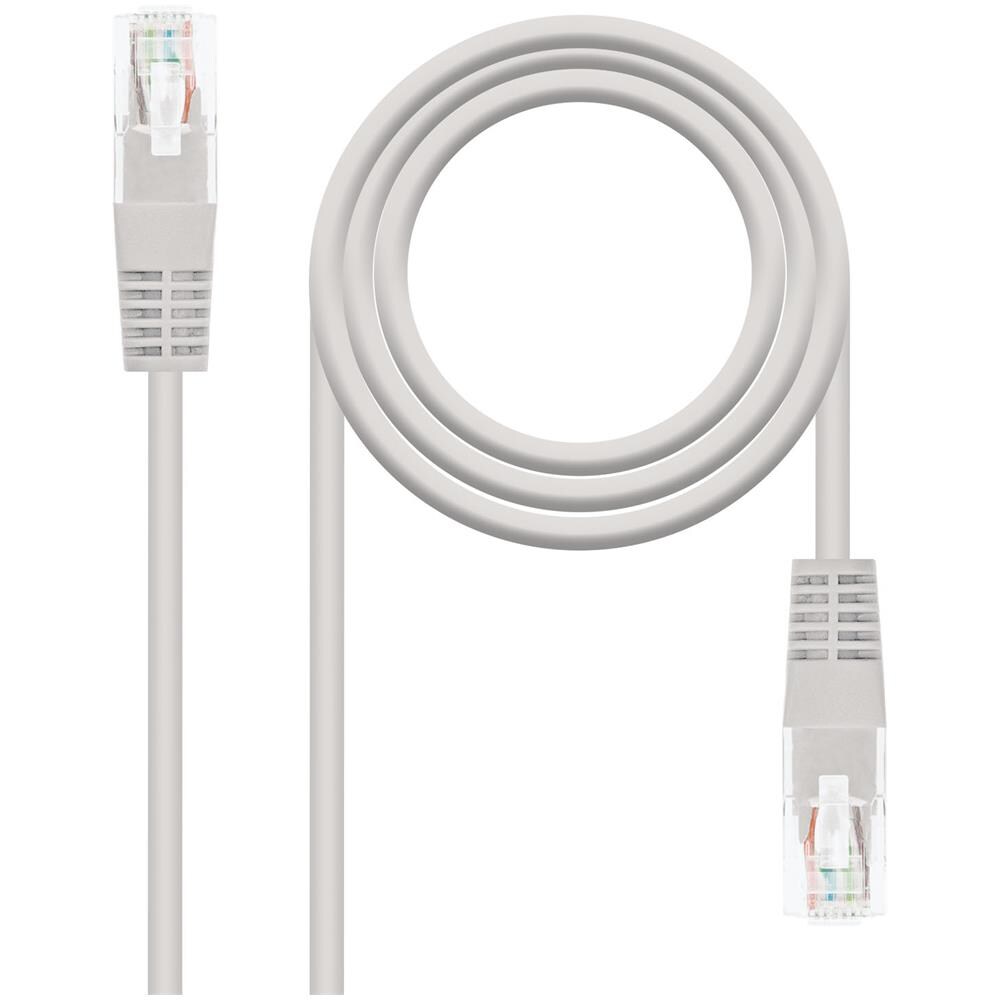 10.20.0407, RJ-45, RJ-45, Maschio / maschio, Cat6, U / UTP (UTP) , Grigio - Foto 1