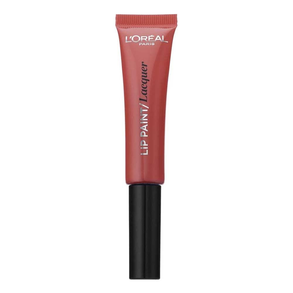 L’Oréal Paris Make-Up Designer RAL Inf. LacquerPaint Nu 102 Darl Pink Rosa Shine rossetto - Foto 2