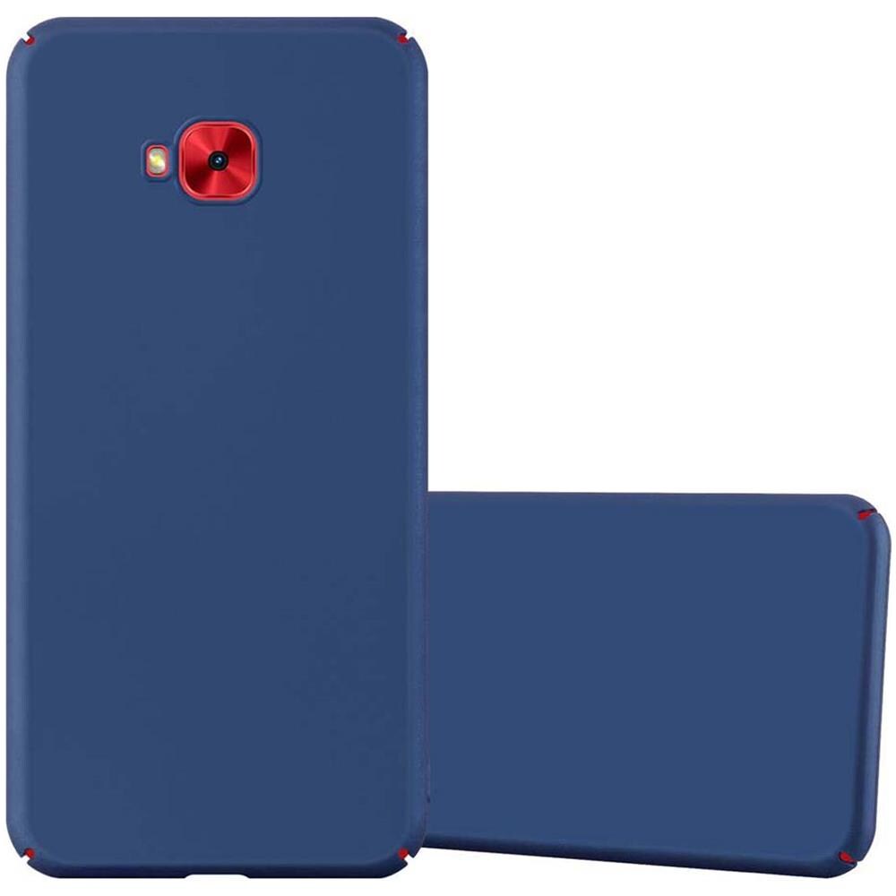 Custodia Compatibile Con Asus Zenfone 4 Selfie Pro In Azzurro Metallo - Hard Case Coperchio Protettivo In Look Metallico Contro I Graffi E Gli Urti - Foto 1