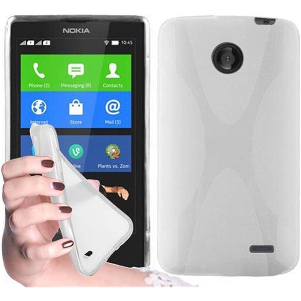 Custodia Compatibile Con Nokia Lumia X In Magnesio Bianco - Coperchio Protettivo In Silicone Tpu Flessibile - Foto 1