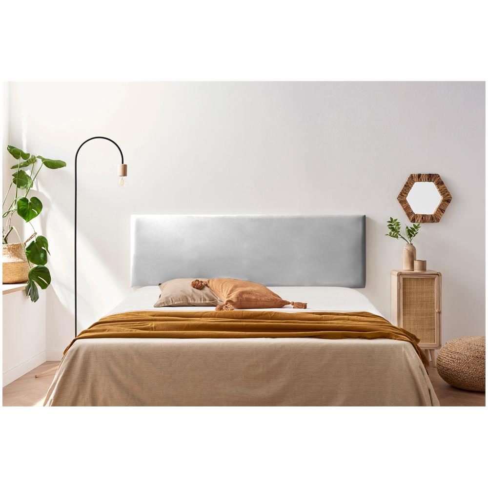 Testiera Imbottita Nova Similpelle 115x50x5 Cm - - Foto 4