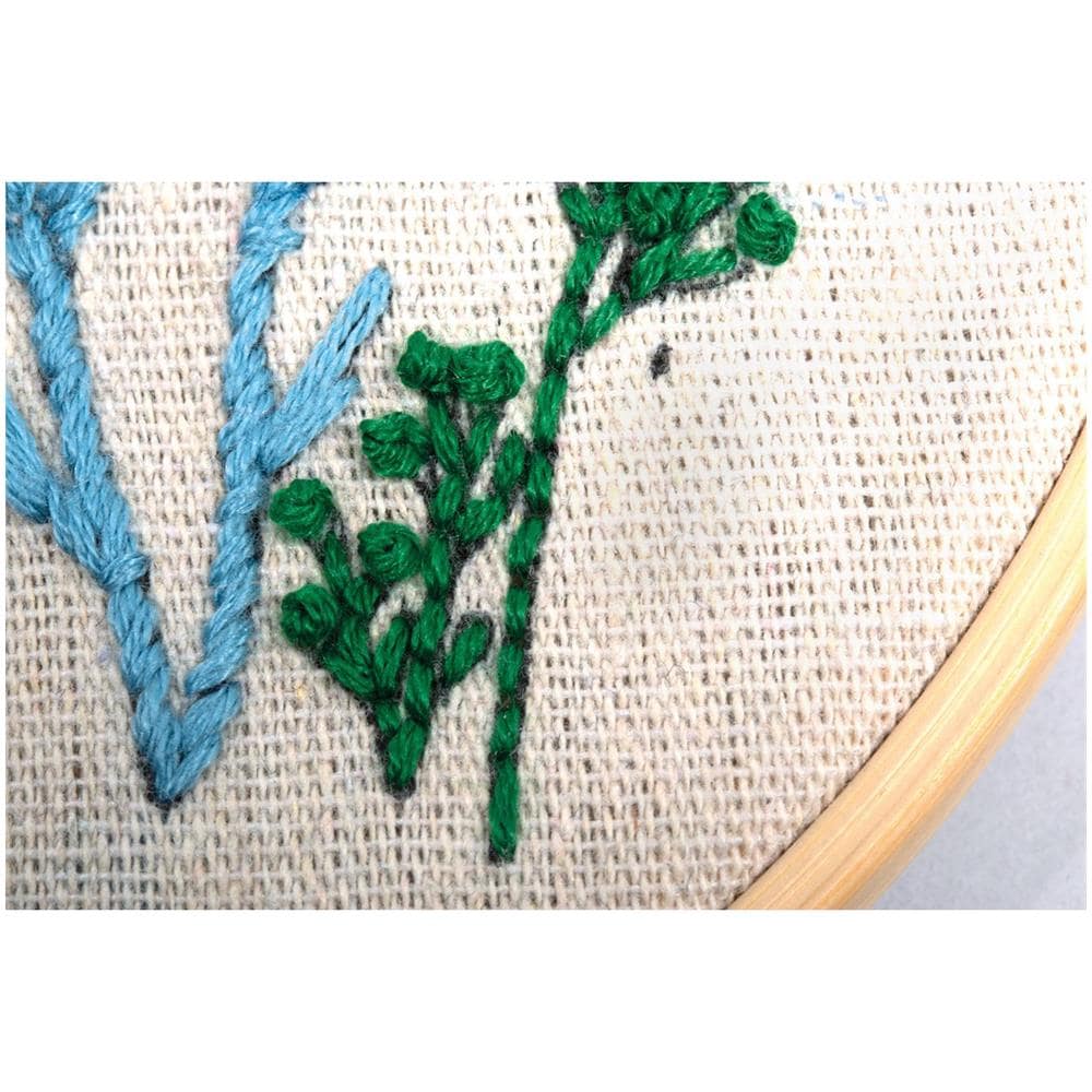 Kit Da Ricamo - Fiori Ed Erbe - 13,5 Cm - Foto 1