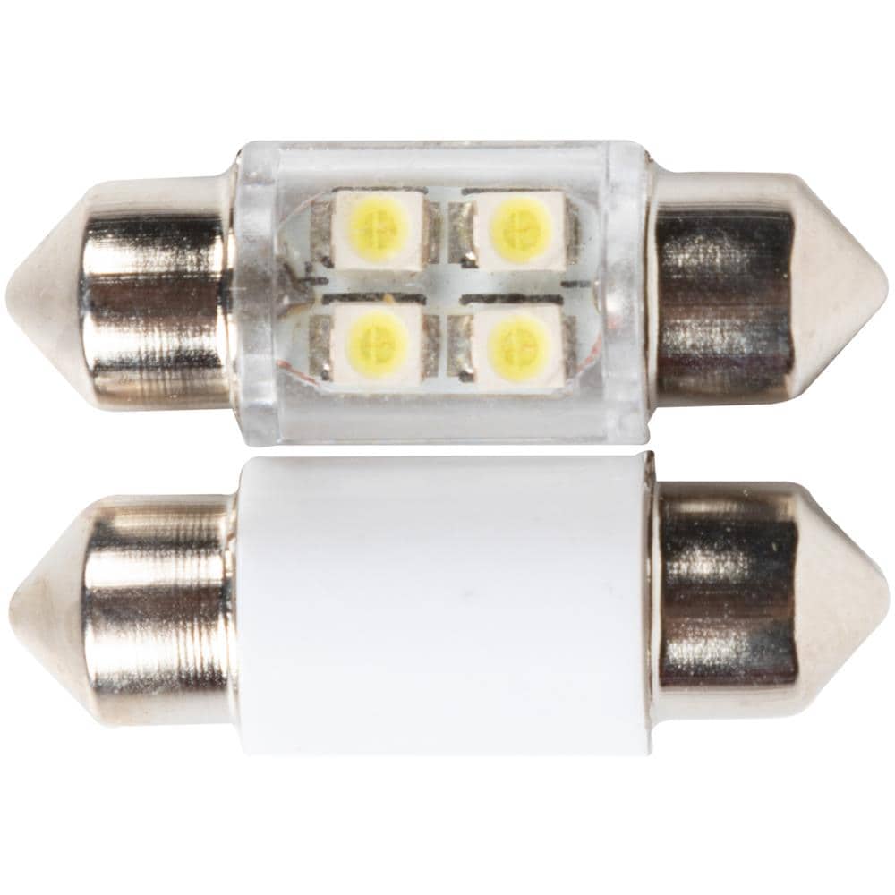 Lampadine Siluro Auto 6 Led 12v 1,5w Due Pezzi 31 Mm - Foto 4