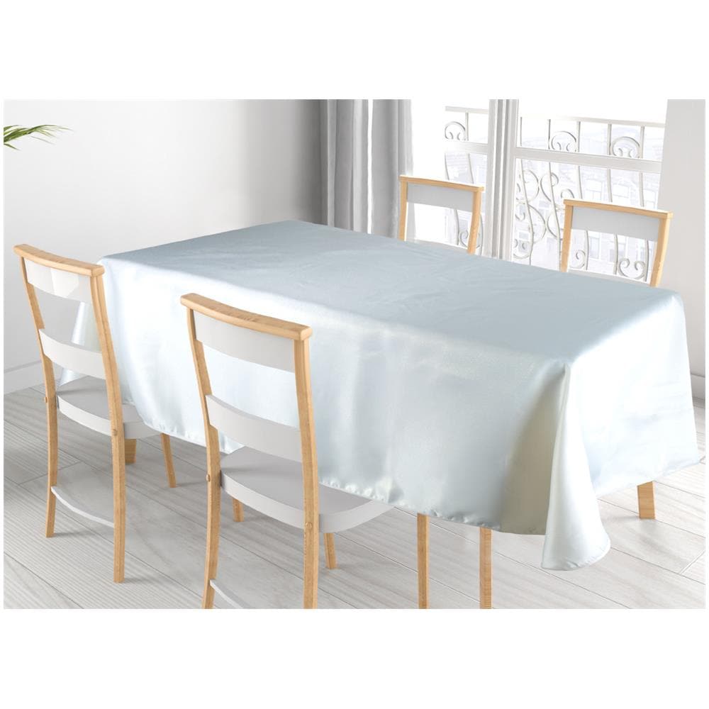 Tovaglia Cucina Soggiorno Antimacchia Idrorepellente In Lurex Tinta Unita Vari Colori 140x300cm Crema-oro - Foto 1