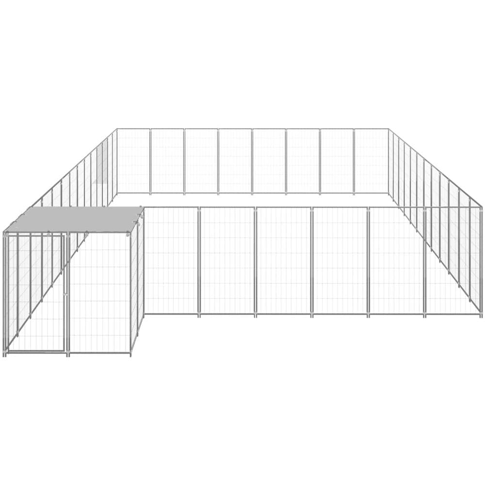Gabbia Per Cani Argento 30,25 M In Acciaio - Foto 2
