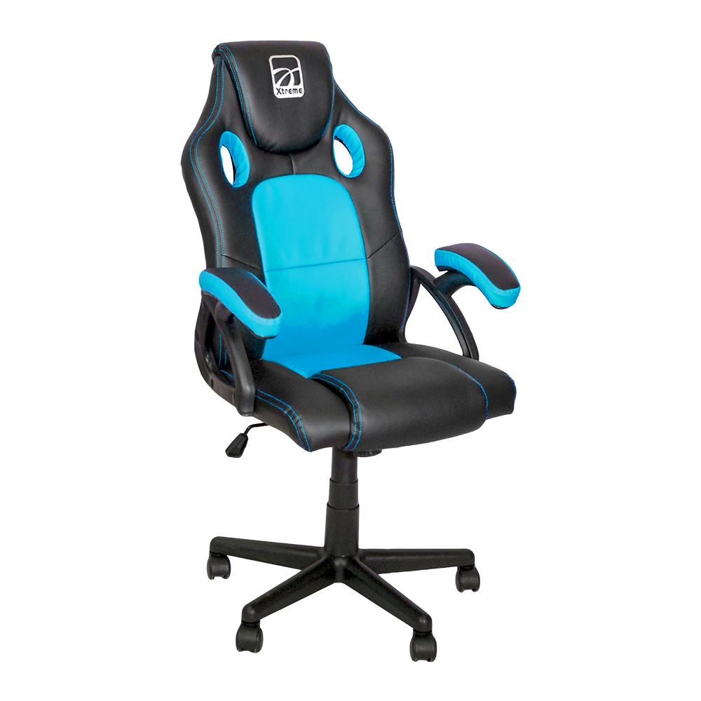 MX12 KOR Sedia da gaming per PC Seduta imbottita Nero, Blu - Foto 2