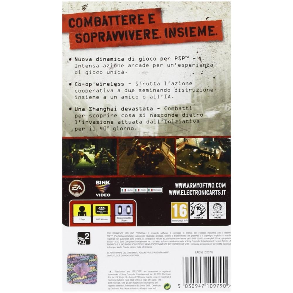 PSP - Essentials Army Of Two The 40th Day - Foto 2