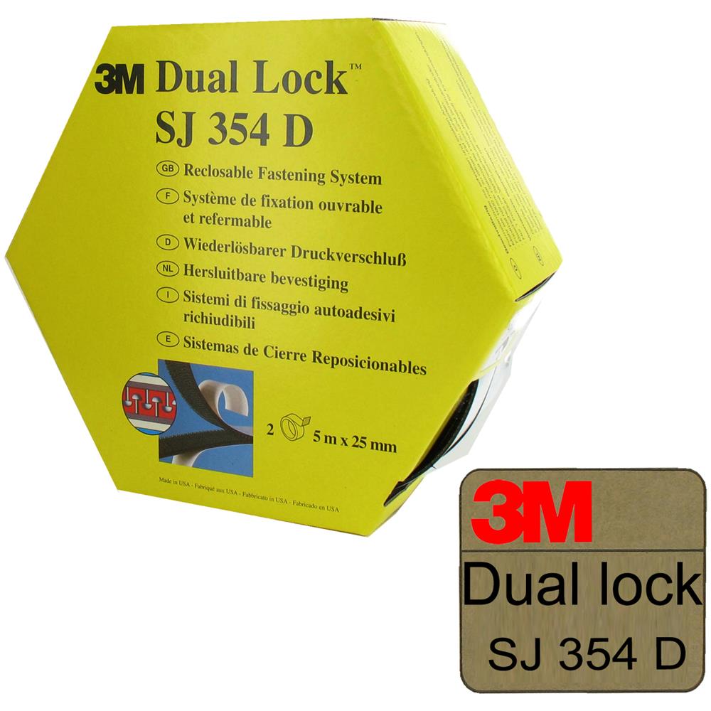 Nastro Di Gomma Dual Lock 3m Sj354d - Foto 1