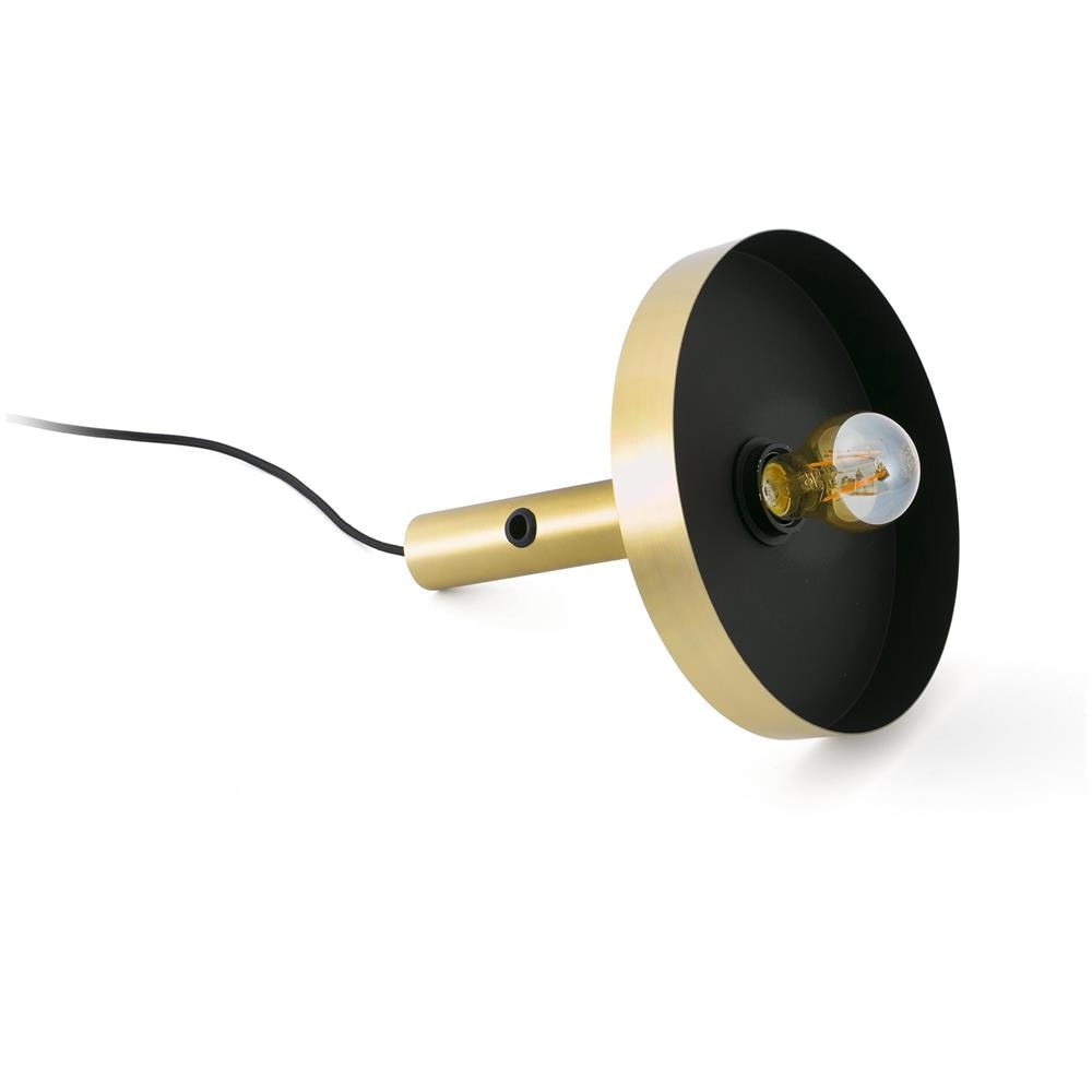 Lampada Portatile O Piantana Whizz Oro E Nera 20163 - Foto 1