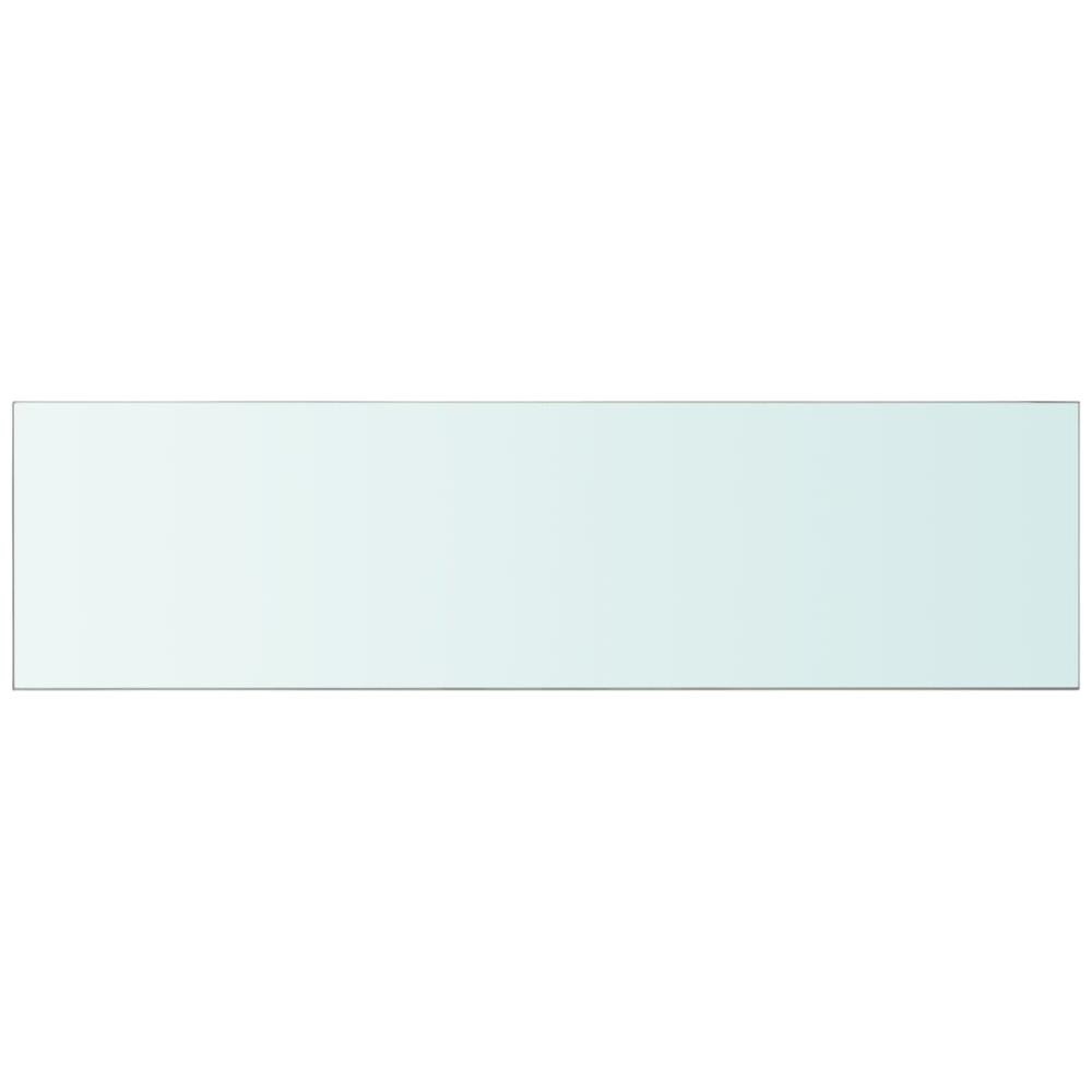 Mensole In Vetro Trasparente 2 Pz 110x30 Cm - Foto 3