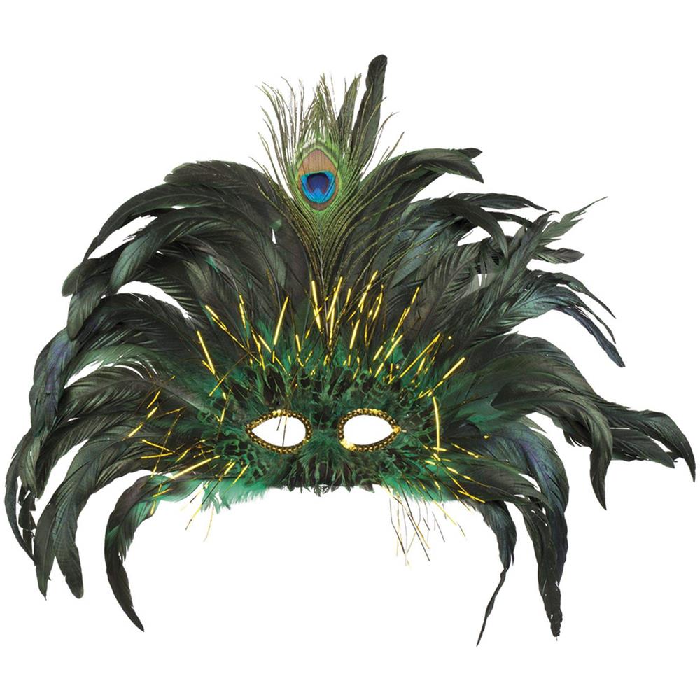 St. Oogmasker Peacock Queen - Foto 1