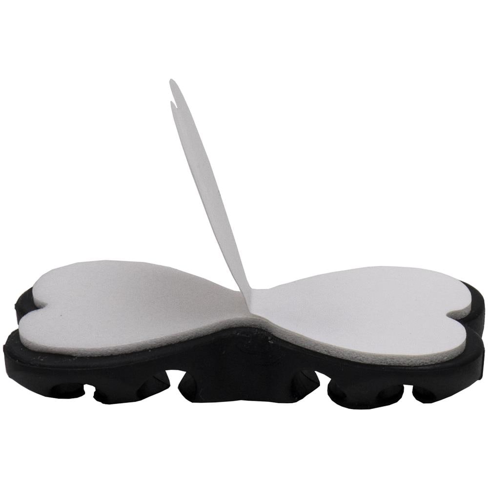 Organizer Multifunzionale Pni Tidy Clip 02 Cavi, Silicone Flessibile, Autoadesivo, Per 8 Cavi 4x2 Con Un Diametro Di 6 Mm, Nero, Set Di 2 Pezzi - Foto 6