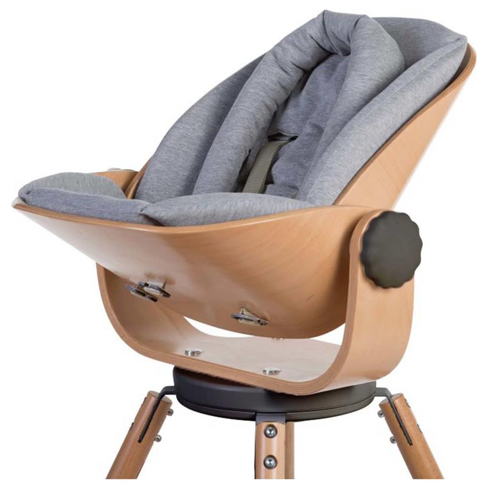 Cuscino per Seggiolone Evolu Newborn Jersey Grigio - Foto 3