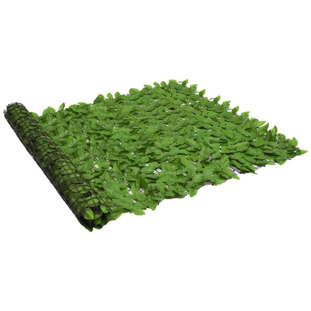 Paravento da Balcone con Foglie Verdi 500x150 cm - Foto 3