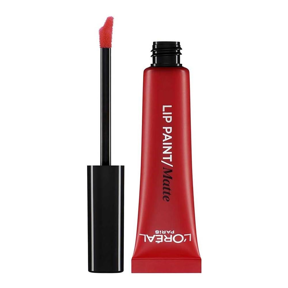 L’Oréal Paris Make-Up Designer RAL Inf. MattePaint Nu 204 Red Actua Rosso Opaco rossetto - Foto 2