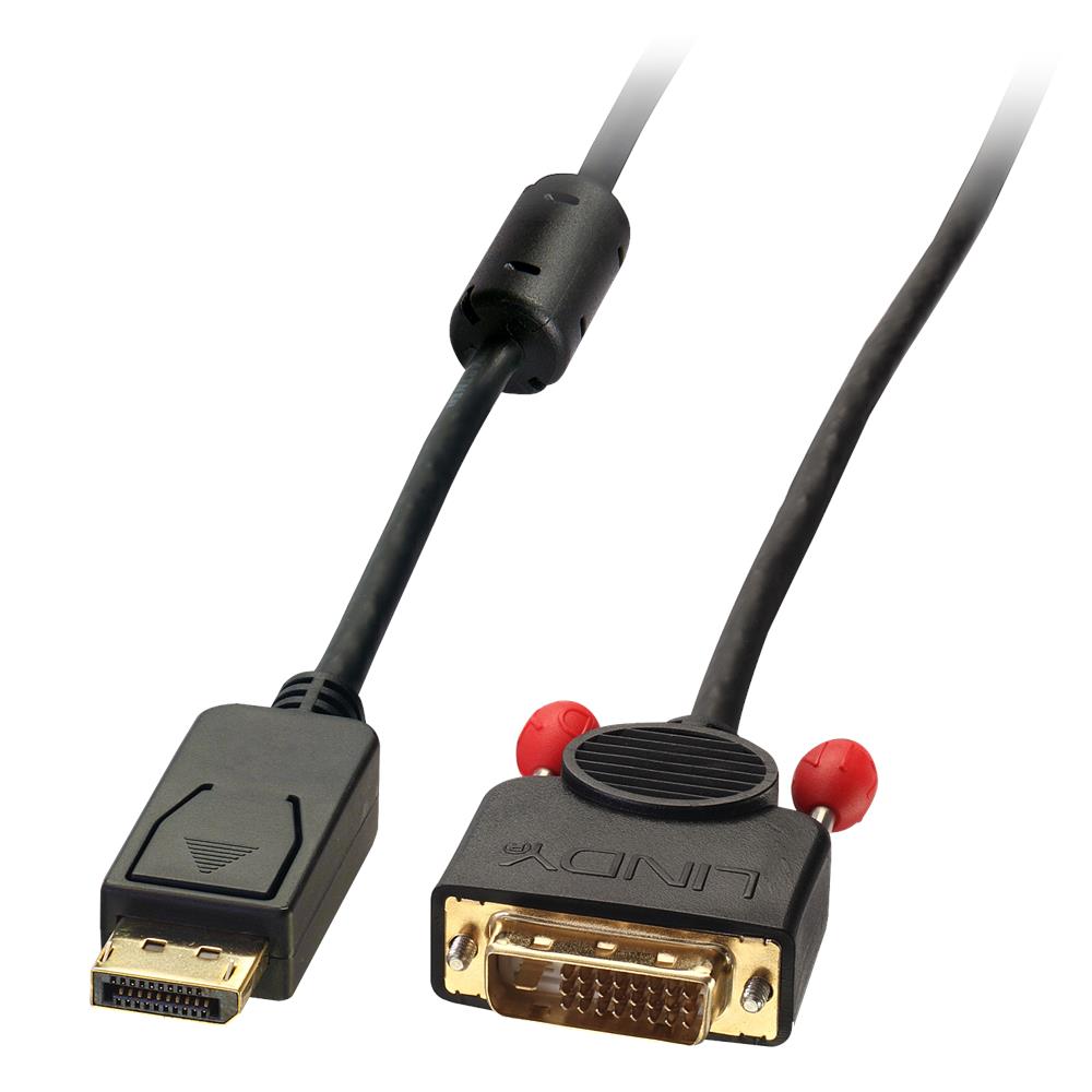 41489 Display port DVi-D Nero cavo di interfaccia e adattatore - Foto 1