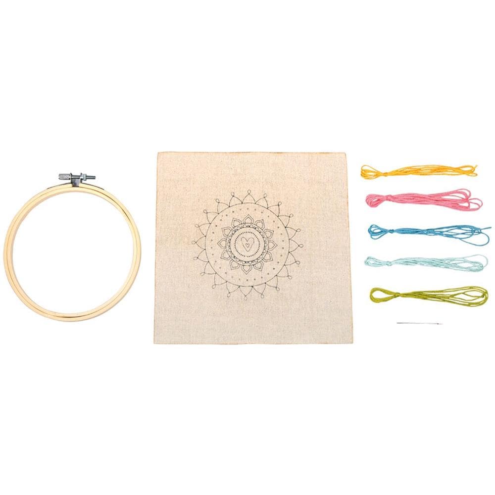 Kit Da Ricamo - Mandala - 13,5 Cm - Foto 1