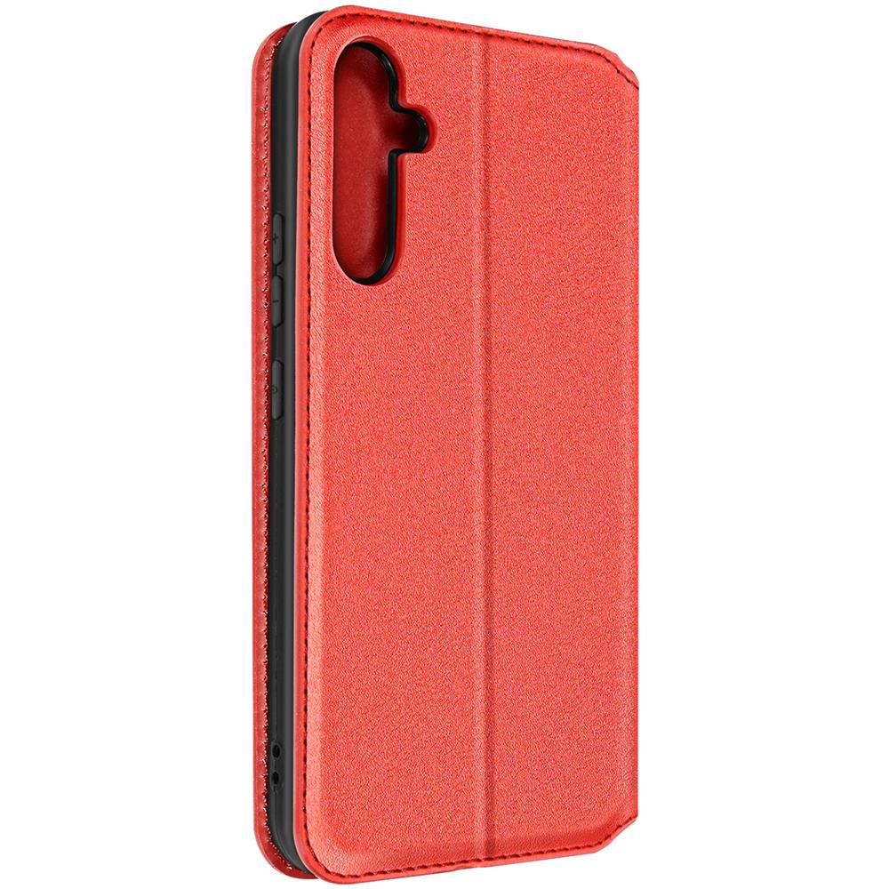 Custodia Per Samsung Galaxy A54 5g Portafoglio Funzione Supporto Video Rossa - Foto 1