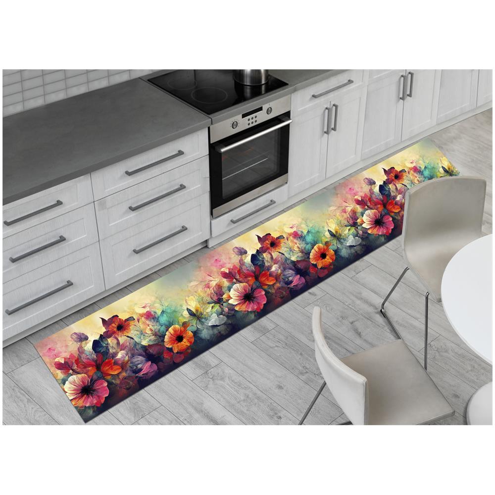 Tappeto Passatoia Cucina Antiscivolo Sottolavello Digitale Disegno Amantea 50x600 Amantea - Foto 1