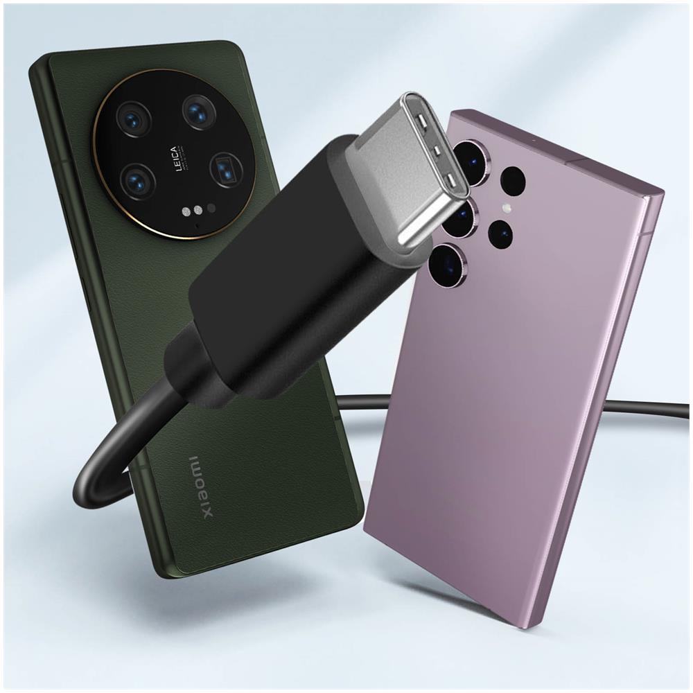 Auricolari Cablati Usb-c In-ear Microfono E Tasti Nero - Foto 5