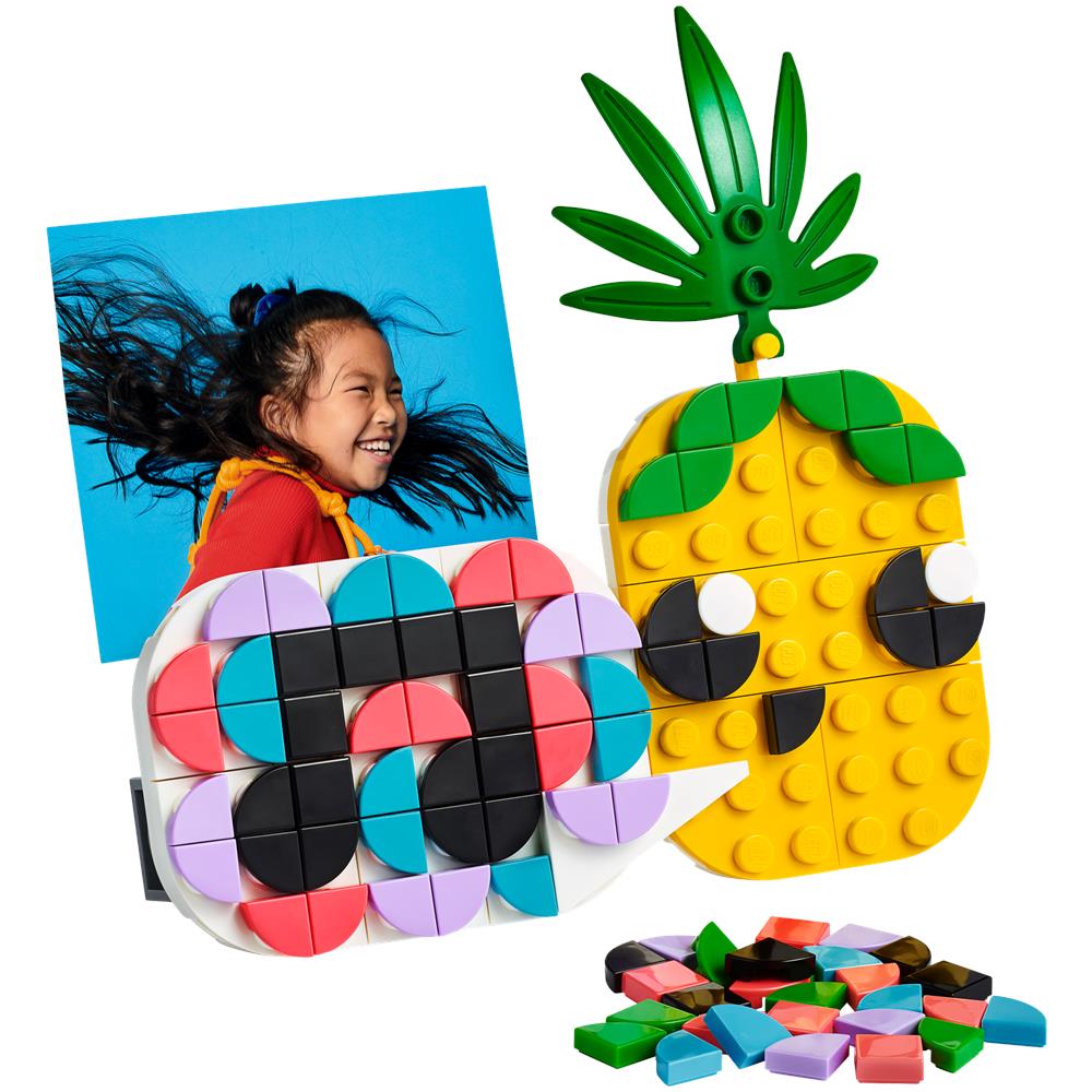 Dots Set da Costruzione Pineapple Photo Holder and Mini Board Multicolore - Foto 2