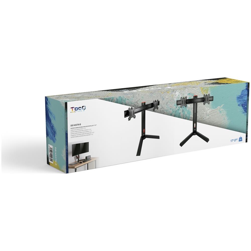 DB1402TN-B supporto da tavolo per Tv a schermo piatto 68,6 cm (27") Scrivania Nero, Rosso - Foto 13