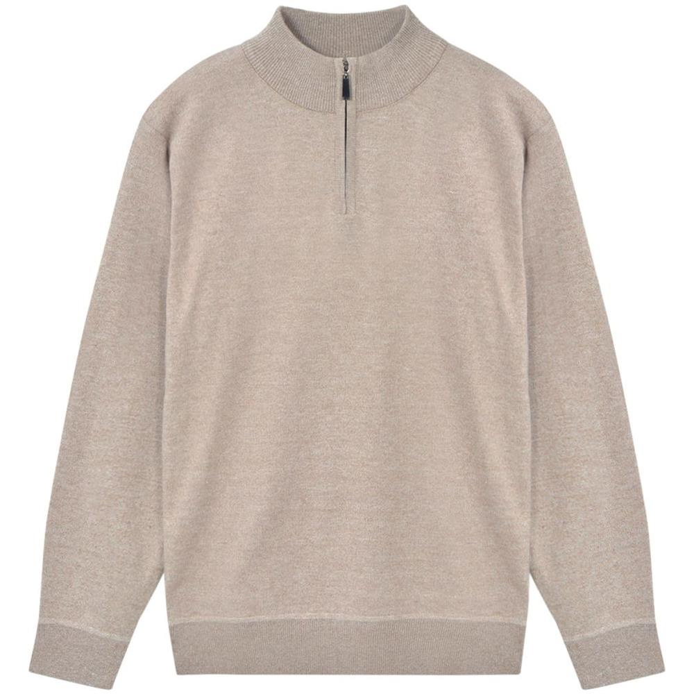 maglioni con zip uomo