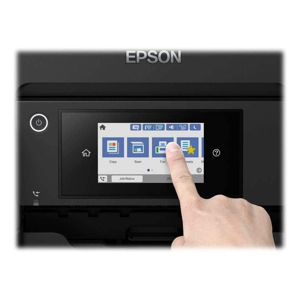 Stampante Multifunzione EcoTank ET-5850 Inkjet a Colori Stampa Copia Scansione Fax A4 32 ppm Wi-Fi / Ethernet / USB - Foto 4