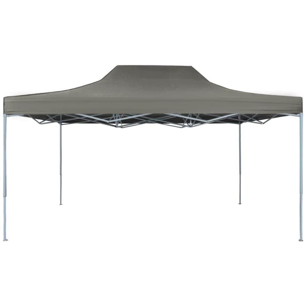 Gazebo Professionale Pieghevole 3x4m In Acciaio Antracite - Foto 2