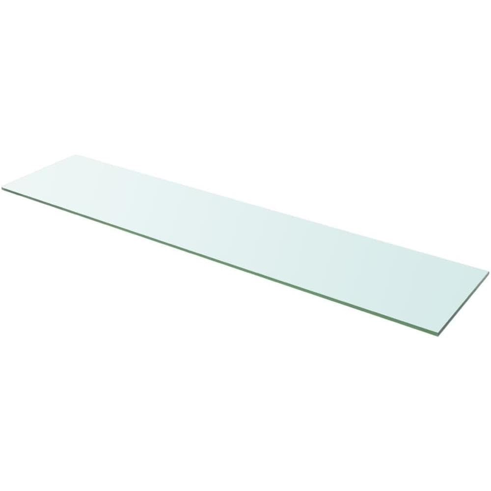 Mensole In Vetro Trasparente 2 Pz 110x25 Cm - Foto 2
