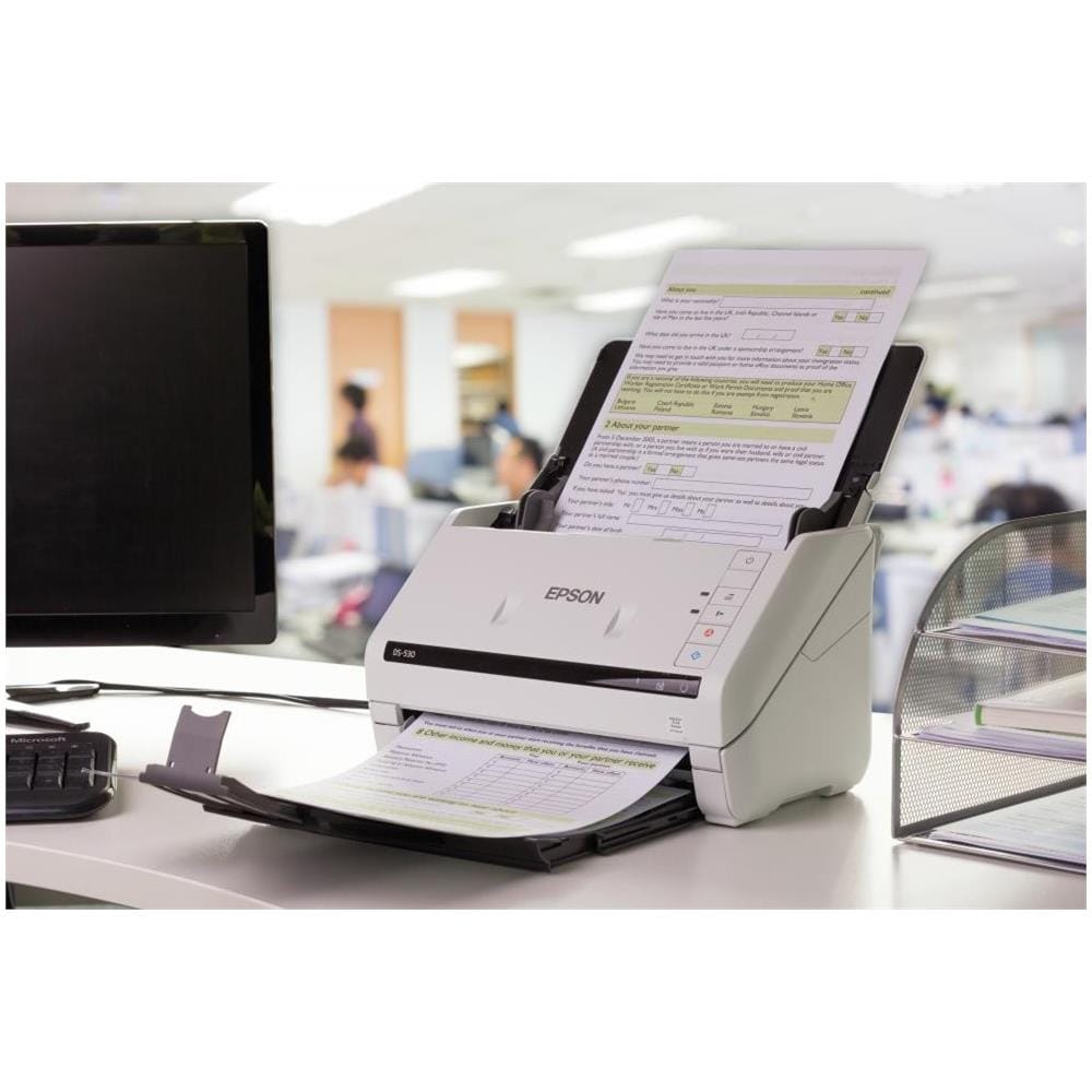 Scanner a Colori WorkForce DS-770II A4 600 x 600 DPI 45 ppm USB 3.0 - Foto 4
