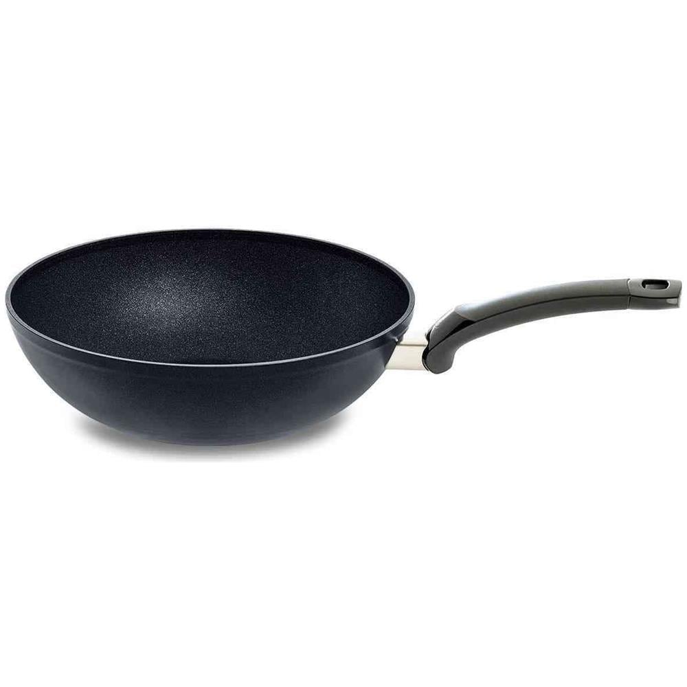Wok Con Rivestimento Antiaderente Ø 28 Cm Capacità 3,7 Litri Alluminio - Linea Adamant - Foto 1