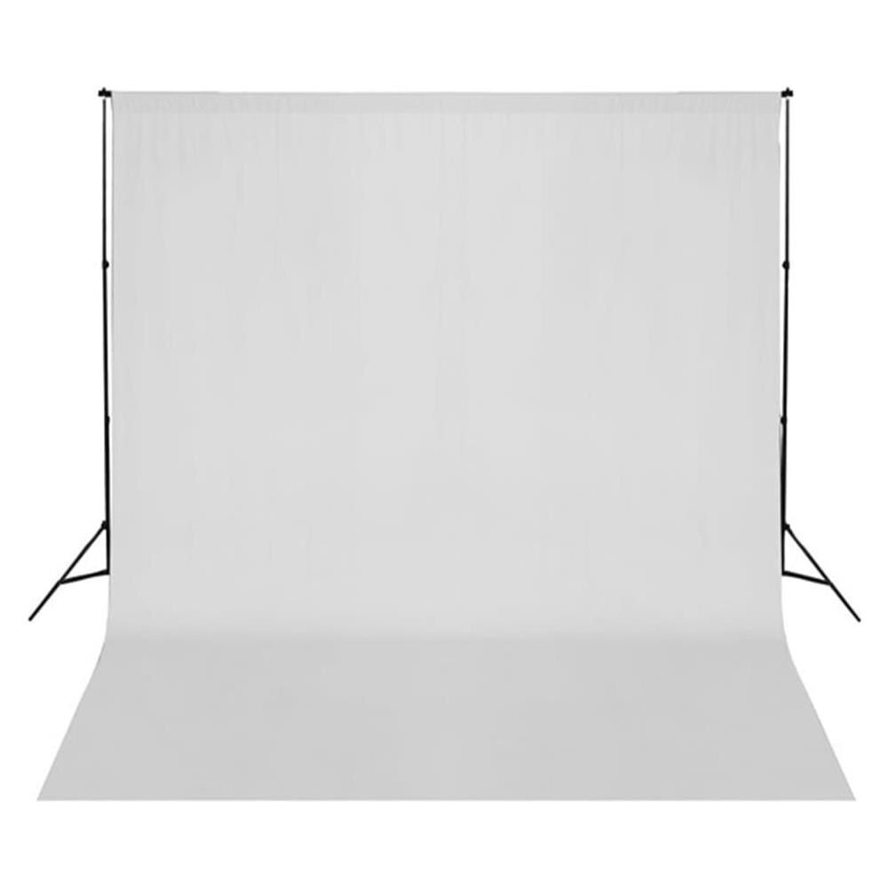 Kit Studio Fotografico con Luci Ombrelli Fondale e Riflettore - Foto 2