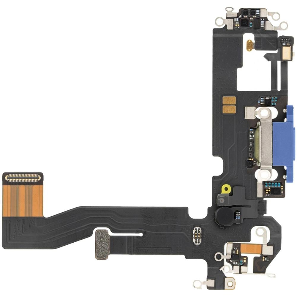 Connettore Di Ricarica Lightning E Microfono Di Ricambio Iphone 12 E 12 Pro Blu - Foto 2