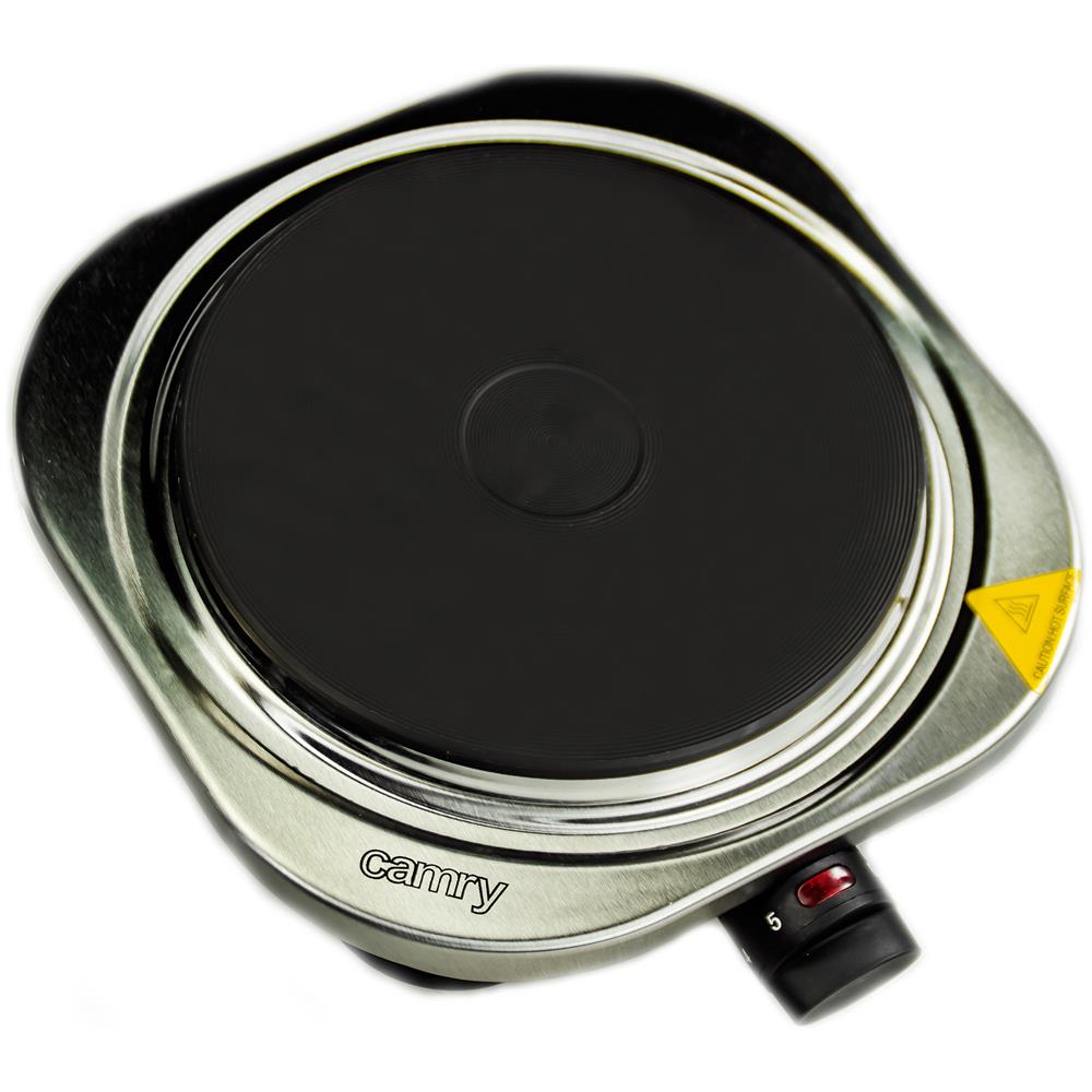 Fornello Elettrico CR 6510 Potenza 1500 Watt Colore Argento - Foto 2