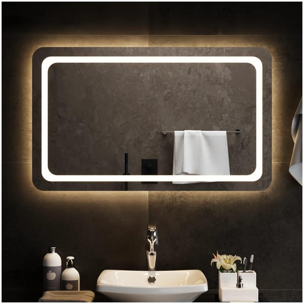 Specchio Da Bagno Con Luci Led 100x60 Cm - Foto 1